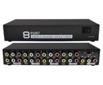 VIDEO AV SPLITTER - 8 PORT