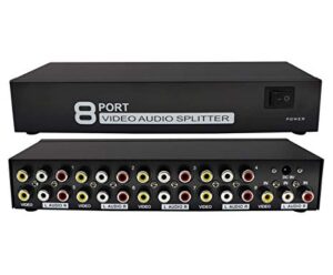 VIDEO AV SPLITTER - 8 PORT