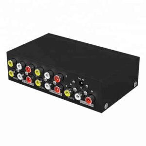 VIDEO AV SPLITTER - 4 PORT