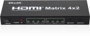 HDMI Matrix Switch 4x2