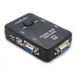 2 Port USB 2.0 Monitor VGA KVM Switch