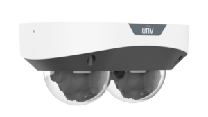 UNV -IPC3222SS-ADF28K-I1 - 2*2MP Light Hunter Multi View Fixed IR Dome Network Camera